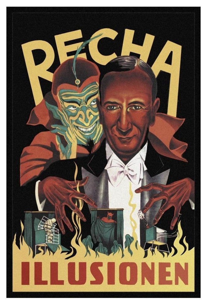 "Magicians: Recha Illusionen" Digital Paper Print, 34"x50"