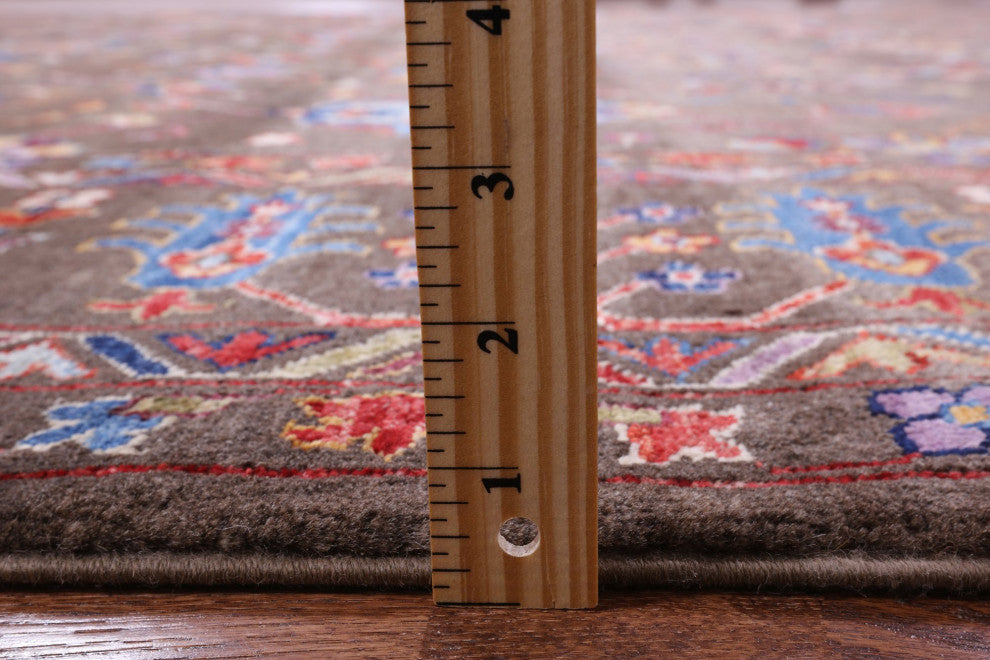Persian Tabriz Handmade Wool Rug 8' 11" X 11' 10" Q9794
