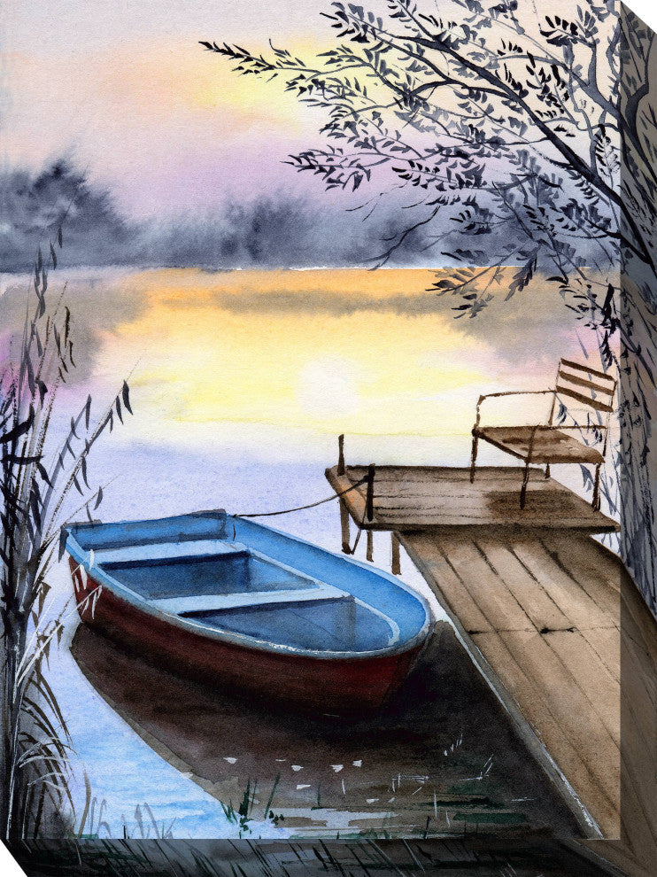 Done for the Day Outdoor Art, 30"x40"
