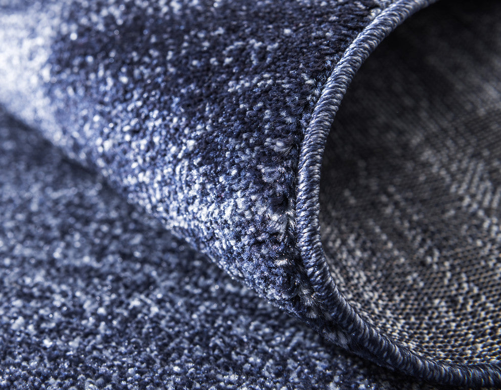 Unique Loom Navy Blue Del Mar Abigail 5' 0 x 8' 0 Area Rug