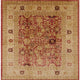 Ahgly Company Indoor Square Mid-Century Modern Area Rugs, 3' Square