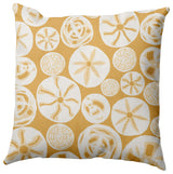 Algoa Treasure Pillow, Yellow, 20"x20"