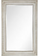 Antiqued Silver Finish Mirror