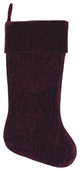 Vickerman Qtx17302 Decorative 8"X19" Christmas Eve Wine Christmas Stocking