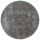 Ahgly Company Indoor Round Mid-Century Modern Area Rugs, 3' Round