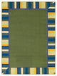 Clean Green 7'8" X 10'9" Area Rug, Color Bold