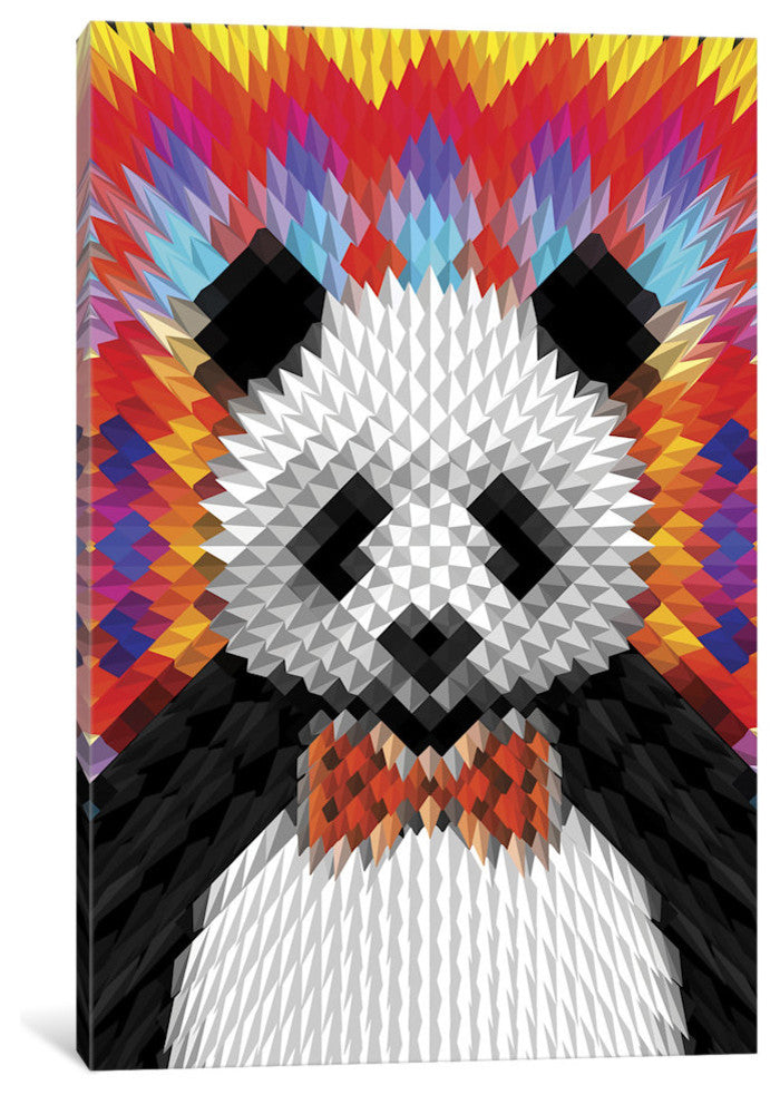 "Panda" by Ali Gulec, Canvas Print, 40"x26"