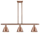 INNOVATIONS LIGHTING 516-3I-AC-M8-LED Smithfield 3 Light Island Light