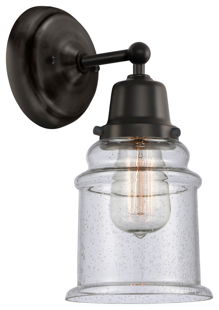 Innovations 623-1W-BK-G184 1-Light Sconce, Matte Black