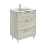 UNIT 24" URBAN 3DR Nature White With Ceramic Top