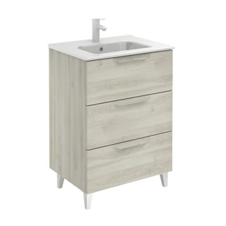 UNIT 24" URBAN 3DR Nature White With Ceramic Top