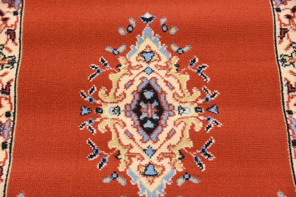 Unique Loom Terracotta Washington Reza 2' 2 x 8' 2 Runner Rug