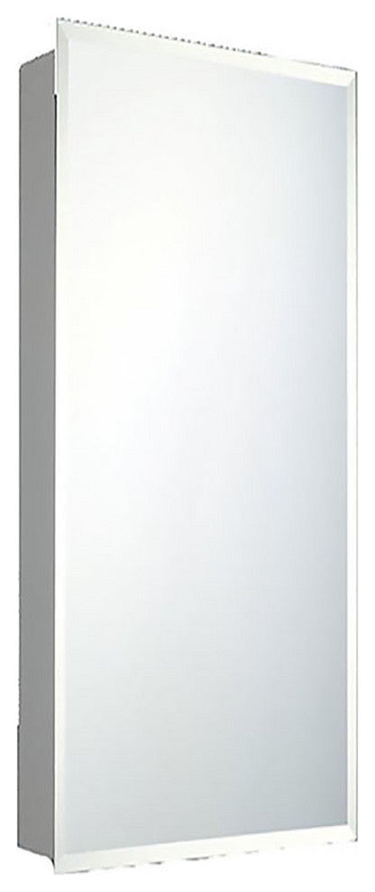 Deluxe Series Medicine Cabinet, 16"x36", Beveled Edge, Surface Mount