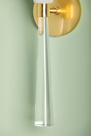 Mitzi Amara Wall Sconce Aged Brass