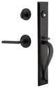 Ageless Iron Keep 1-Piece Dummy Handleset With Grip, Loch Rosette and Dirk Lever