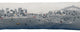 46" White Sydney Daylight Skyline Lumbar Decorative Pillow