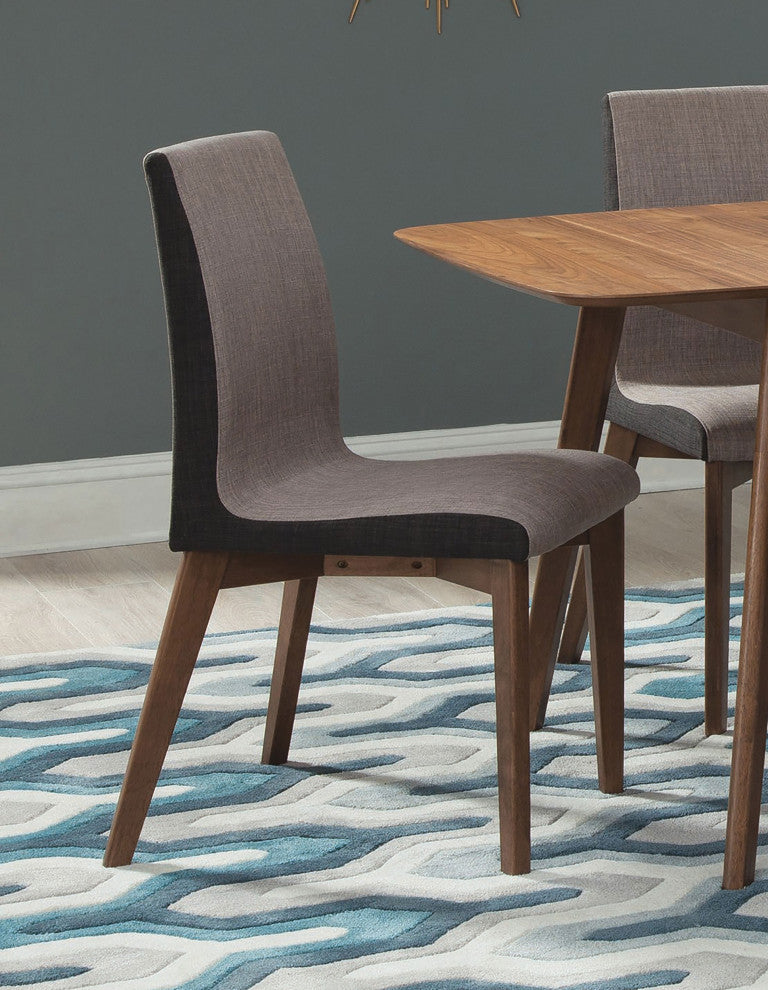 Redbridge Upholstered Dining Side Chair Walnut, Set of 2