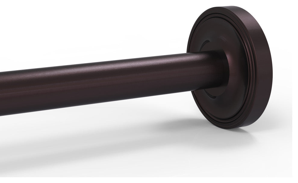 Prestige Regal Shower Curtain Rod Brackets, Antique Bronze