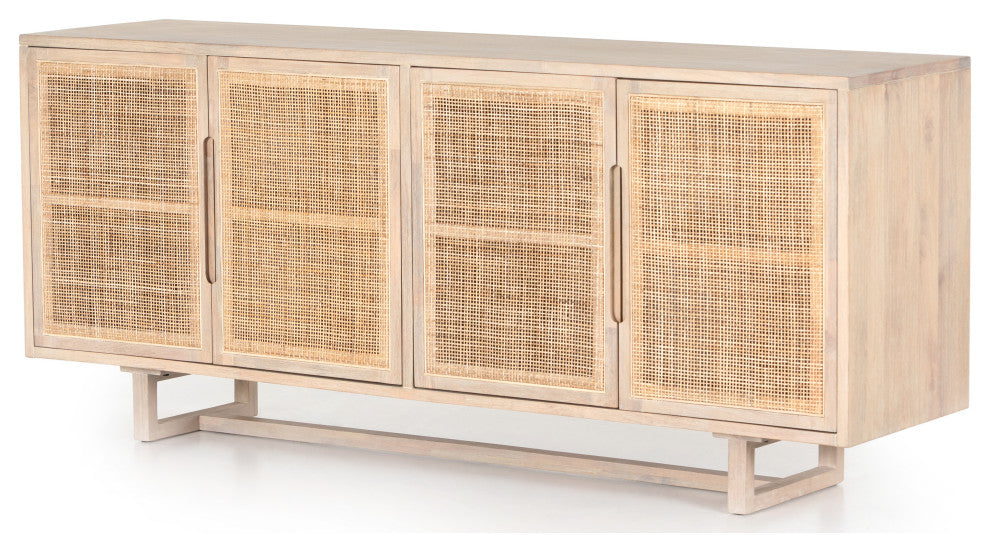 Clarita Sideboard-White Wash Mango