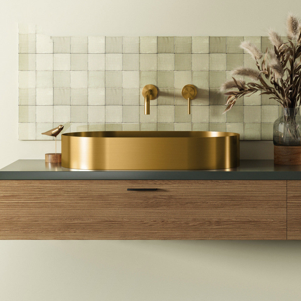 Elvera Modern Oval Vessel Sink