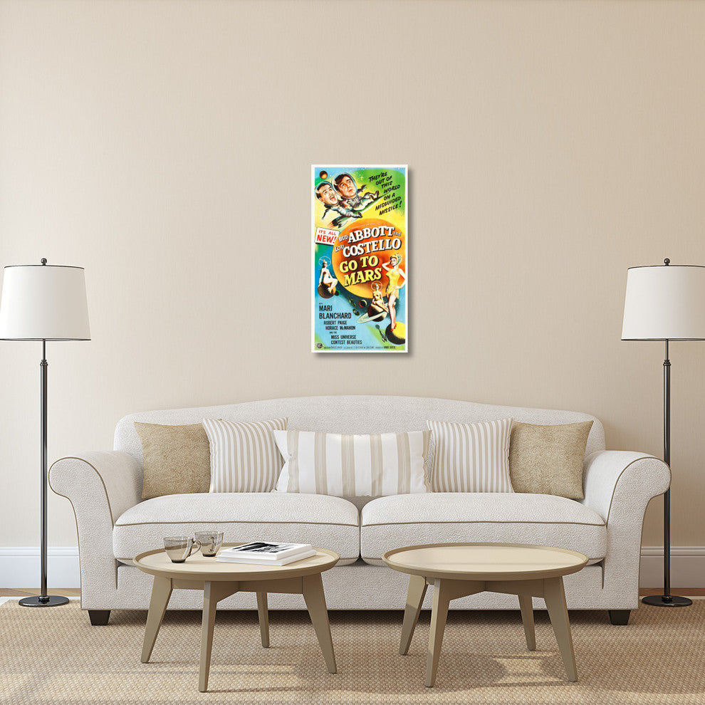 "Abbott & Costello - Go To Mars" Canvas by Hollywood Photo Archive, 20x40"