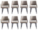 Manhattan Comfort Tremont Dining Chairs, Set of 8