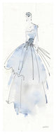 "La Fashion II" Digital Paper Print by Anne Tavoletti, 14"x32"