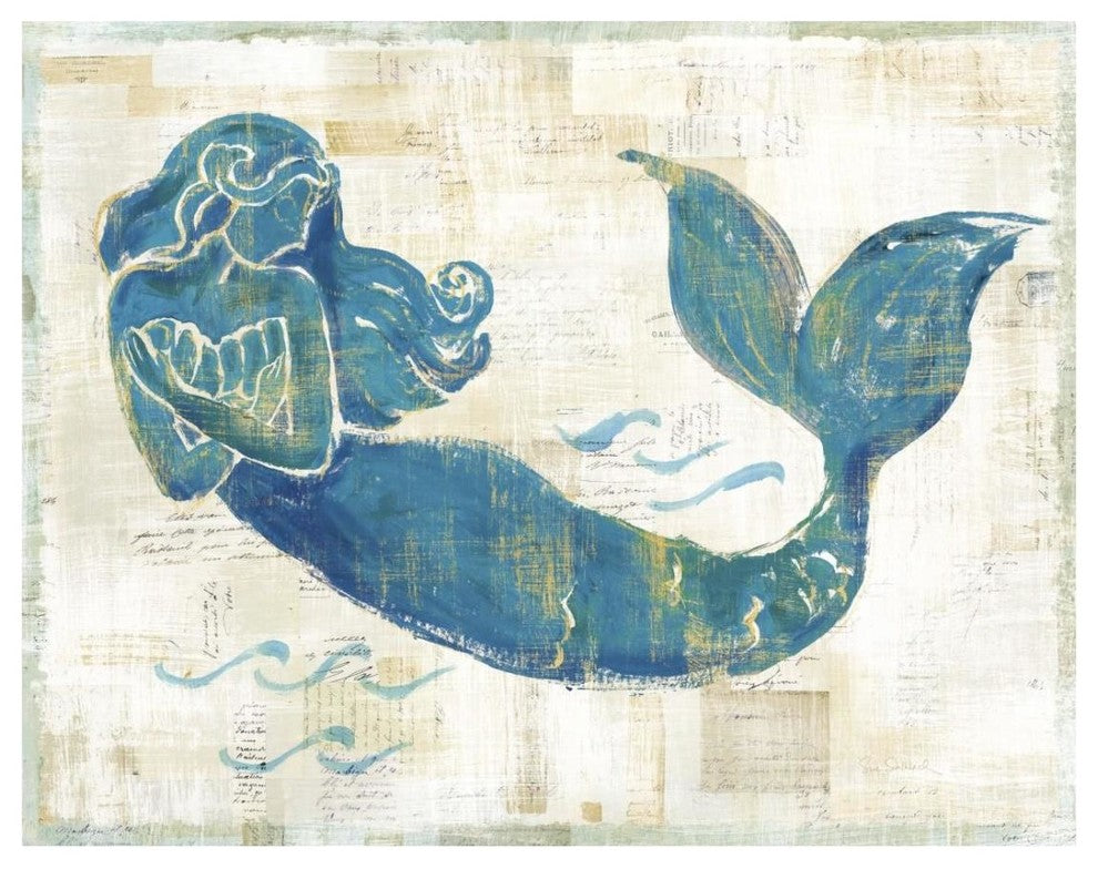 "On the Waves II" Digital Paper Print by Sue Schlabach, 26"x20"