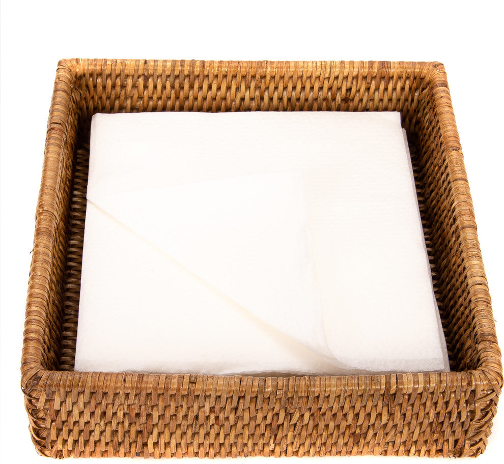 Artifacts Rattan™ Luncheon Napkin Holder, Honey Brown
