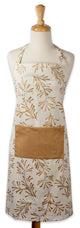 DII Metallic Holly Leaves Chef Apron