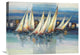 "Vele nel blu" Stretched Canvas Giclee by Luigi Florio, 24"x18"