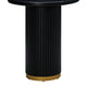 Chelsea Entry Table, Black Oak