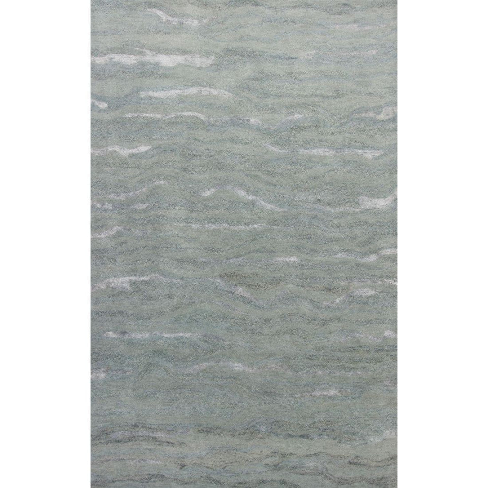 KAS Serenity 1253 Slate Breeze Area Rug, 7'6"x9'6"
