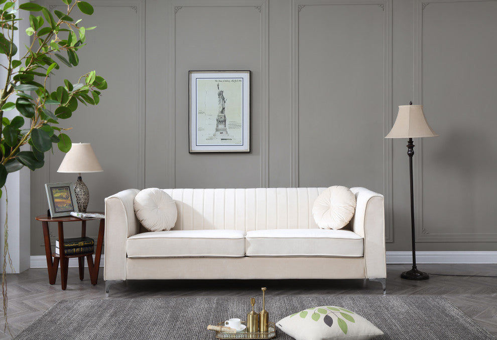 Delray Sofa, Ivory