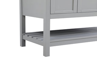 Home Living 54" Double Bathroom Vanity, Grey