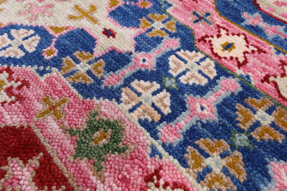 6' 0" X 9' 2" Mamluk Handmade Wool Rug - Q15461