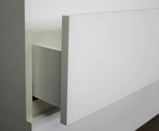 Salt 20Dx36" Floating Bathroom Vanity, White, Cabinet Only