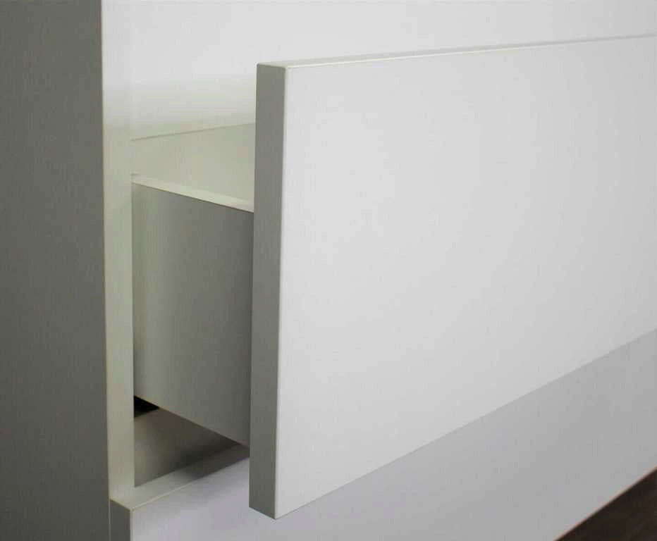 Salt 20Dx36" Floating Bathroom Vanity, White, Cabinet Only
