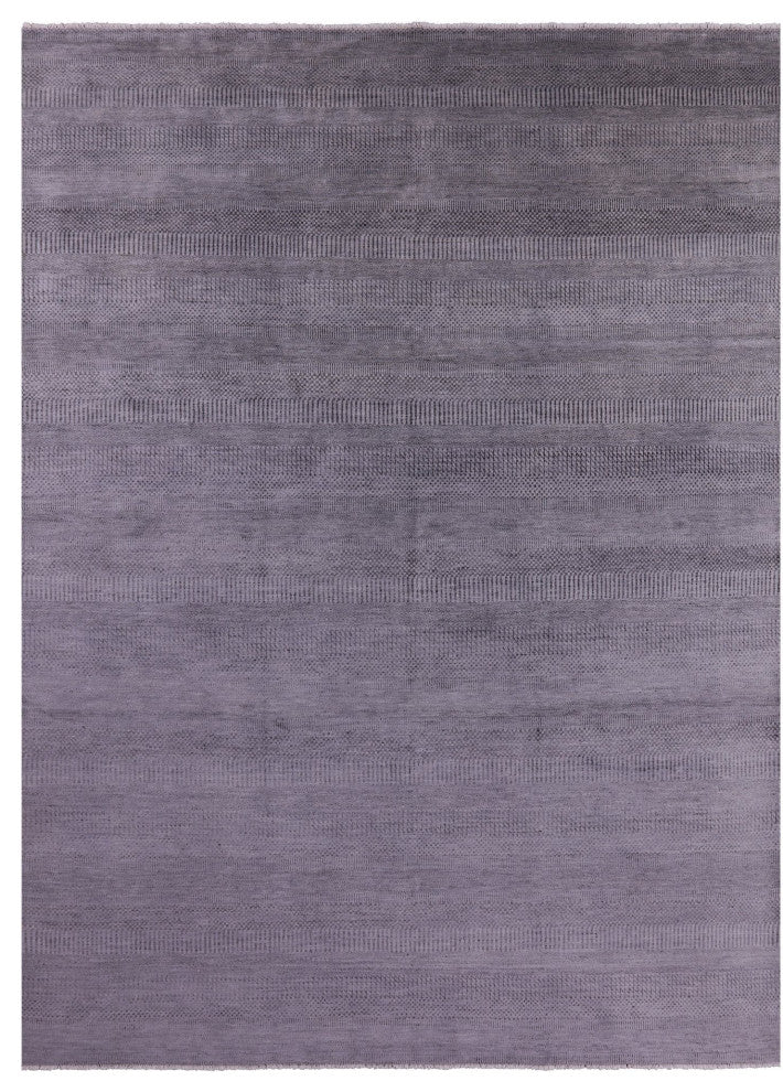 Savannah Gabbeh Wool and Silk Hand Knotted Rug 9' 0" X 12' 4" Q6527