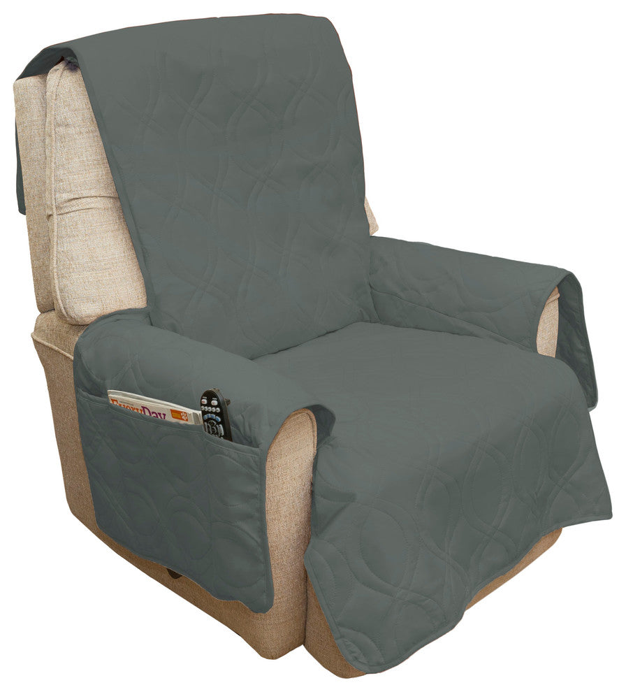 Furniture Cover, 100% Waterproof Protector Cover for Chair, Gray