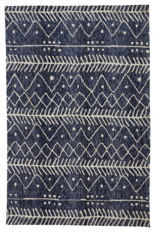 Weave & Wander Oliena Rug, Denim, 8'x10'