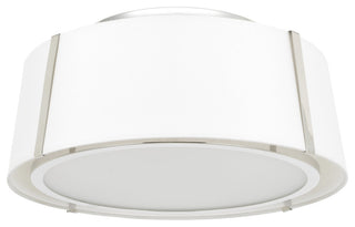 Crystorama Lighting Group FUL-905 Fulton 3 Light 18"W Semi-Flush - Black