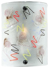 8W Metro Fusion Super Nova Glass Wall Sconce