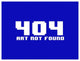 "Virtual Messages in the Real World - 404 Rectangle Blue" Paper Art, 50"x38"