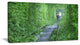 Couple Walking into Tunnel, Landscape Canvas Art Print, 60"x28"