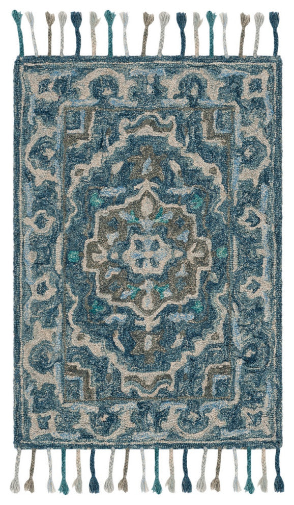 Safavieh Aspen Apn230A Rug, Dark Blue/Gray, 9'0"x12'0"
