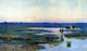 Arthur Hoeber Sunset Marshands Premium Canvas Print