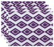 Diamond Jive 1, Geometric Print Placemat, Purple