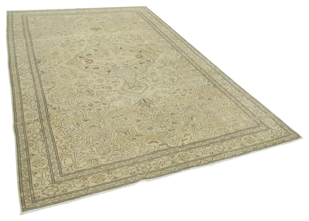 Rug N Carpet - Handwoven Turkish 6' 6'' x 9' 10'' Contemporary Area Rug