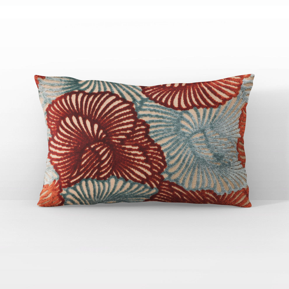 Plutus Plush Damask Luxury Throw Pillow, 22"x22"